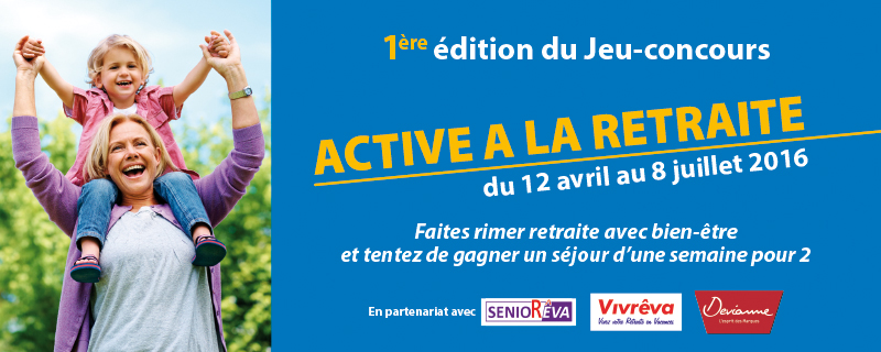 Jeu-concours « Active à la retraite